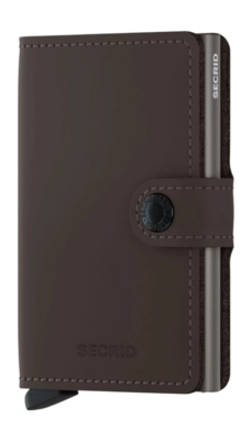 Portemonnee Secrid Miniwallet Matte Truffle