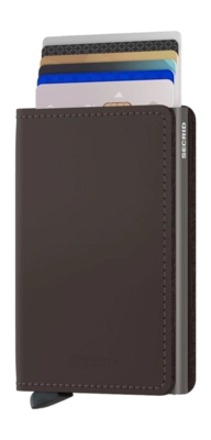 2---ORIGINAL_JPG-Matte - Slimwallet - Truffle - Earth Grey - Cards