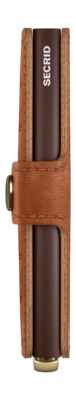 2---ORIGINAL_JPG-Emboss Lines - Miniwallet - Cognac - Brown - Side