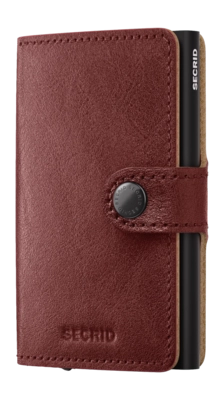 Portemonnee Secrid Miniwallet Basco Brown