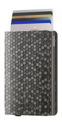 2---ORIGINAL_JPG-Hexagon - Slimwallet - Grey - Earth Grey - Cards