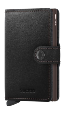 Portemonnee Secrid Miniwallet Original Black-Brown