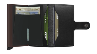 5---ORIGINAL_JPG-Original - Miniwallet - Black - Brown - Open