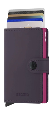 3---ORIGINAL_JPG-Matte - Miniwallet - Dark Purple - Fuchsia - Cards