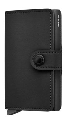 Portemonnee Secrid Miniwallet Yard Black/ Powder Black