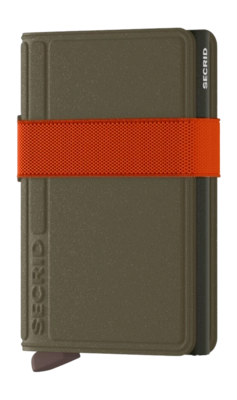 Portemonnee Secrid Bandwallet Liba Green-Orange
