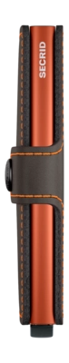 2---ORIGINAL_JPG-Matte - Miniwallet - Truffle & Orange - Orange - Side