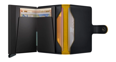 5---ORIGINAL_JPG-Matte - Miniwallet - Black & Ochre - Black - Open