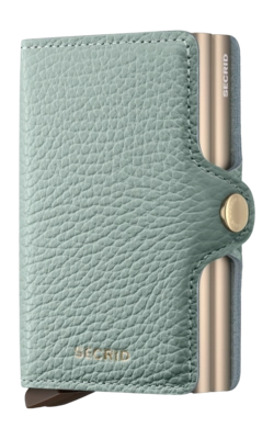 Portemonnee Secrid Twinwallet Pebble Sea Green