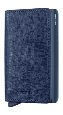 Portemonnee Secrid Slimwallet Crisple Navy