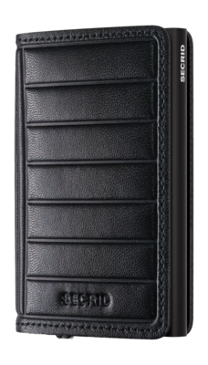 Portemonnee Secrid Slimwallet Emboss Lines Black