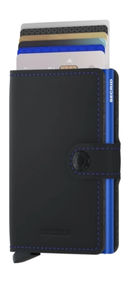 3---ORIGINAL_JPG-Matte - Miniwallet - Black & Blue - Blue  - Cards