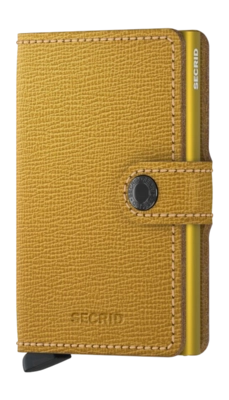 Portemonnee Secrid Miniwallet Crisple Ochre