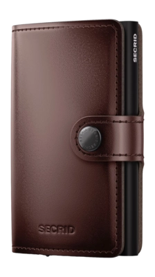 Portmonnaie Secrid Miniwallet Dusk Dark Brown