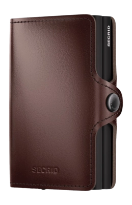 Portemonnee Secrid Twinwallet Dusk Dark Brown