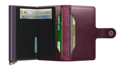 5---ORIGINAL_JPG-Dusk - Miniwallet - Bordeaux - Dark Purple - Open