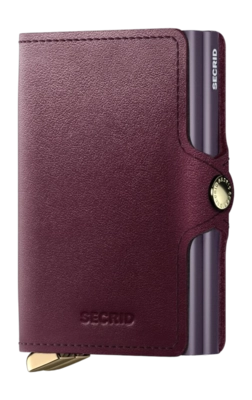 Portemonnee Secrid Twinwallet Dusk Bordeaux