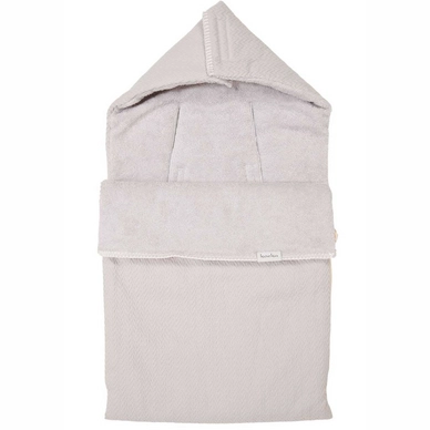 Voetenzak Koeka Stockholm Silver Grey (3-Puntsgordel)