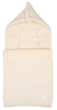 Voetenzak Koeka Runa Teddy Warm White (3&5-Puntsgordel)