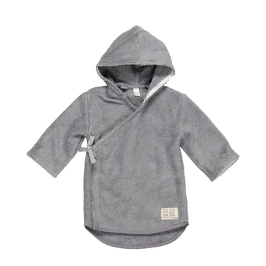 Baby Badjas Koeka Dijon Organic Steel Grey