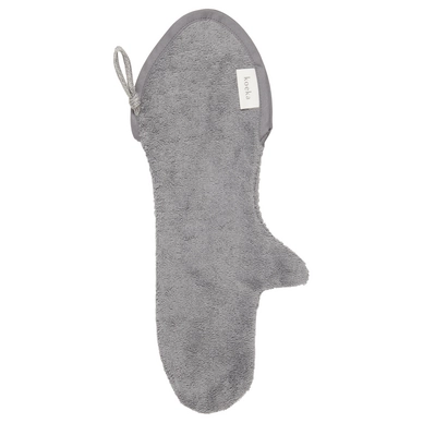 Douche Washand Koeka Dijon Organic Steel Grey (30 x 30 cm)