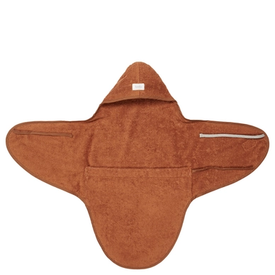 Omslagdoek Koeka Newborn Dijon Organic terra