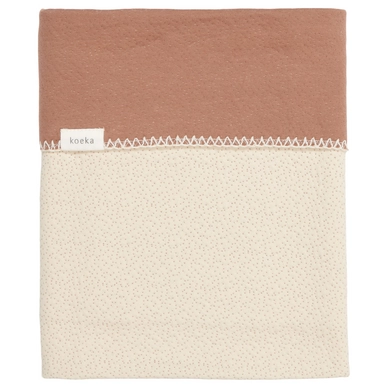 Wiegdeken Koeka Reversible Riga warm white
