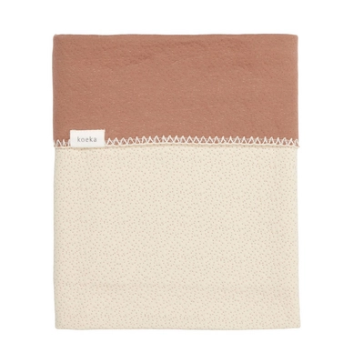 Ledikantdeken Koeka Reversible Riga Warm White