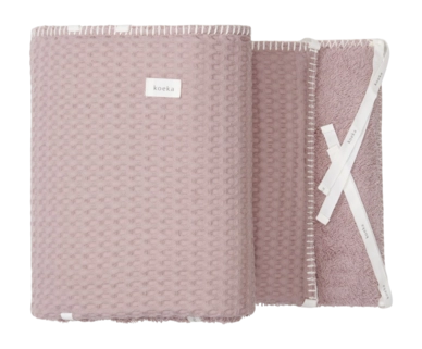 Boxbumper Koeka Wafel Amsterdam Mauve 180 x 30 cm