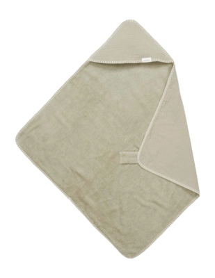 Omslagdoek Koeka Faro Sage - 100 x 100 cm
