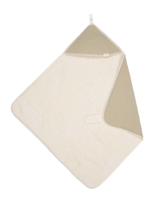 Omslagdoek Koeka Teddy Faro Sage - 100 x 100 cm