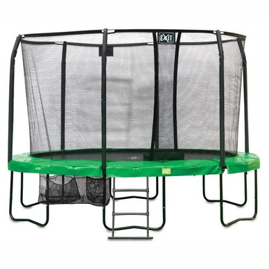 Trampoline EXIT Toys Jumparena Oval All-In 1 380 x 244 Groen