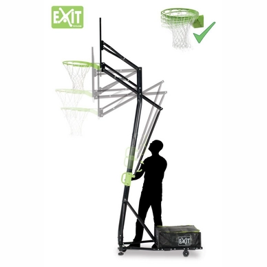 Verplaatsbare Basket Exit Toys Met Dunkring