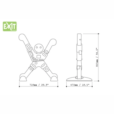 Safeteykeeper Exit Toys X-Man Verkeersmannetje