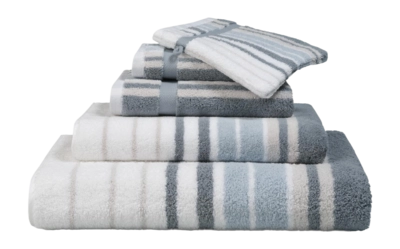 Handdoek Vandyck Ontario New Misty Blue (55 x 100 cm)