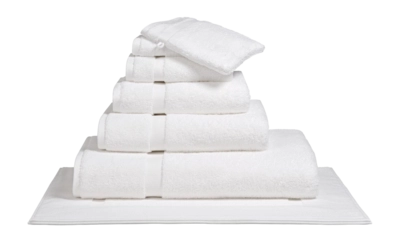 Handdoek Vandyck Ranger Towels New White (55 x 100 cm)