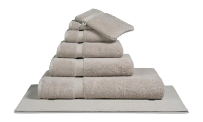 Handdoek Vandyck Ranger Towels New Stone (55 x 100 cm)