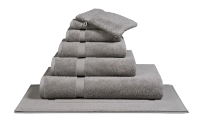 Handdoek Vandyck Ranger Towels New Steelgrey (55 x 100 cm)