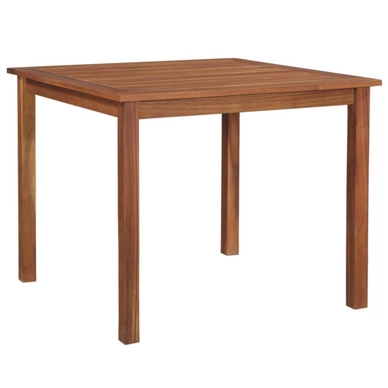 Tuintafel Vida Massief Acaciahout 90 x 90 x 74 cm