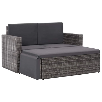 Loungeset Vida Grijs (2-Delig)