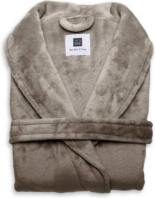 Badjas Zo! Home Cara Lang Deep Taupe