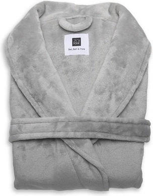 Badjas Zo! Home Cara Lang Dove Grey