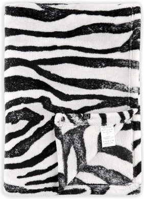 Plaid Zo! Home Zebra Black White