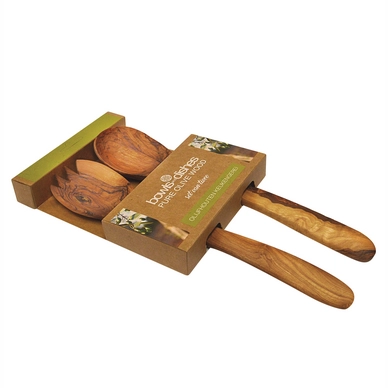 Saladebestek Bowls and Dishes 4 Tand Bruin 30 cm