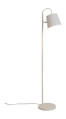 Vloerlamp Zuiver Buckle Head Floor Lamp White