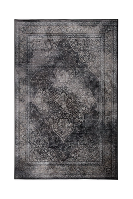 Vloerkleed Dutchbone Rugged Black - 170 x 240 cm