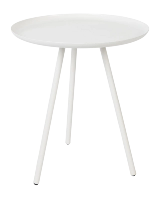Bijzettafel White Label Living Frost White