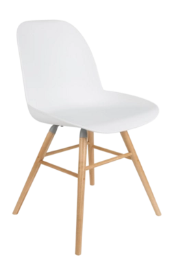 Stoel Zuiver Albert Kuip Chair White