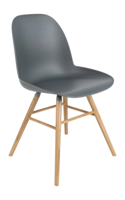 Stoel Zuiver Albert Kuip Chair Dark Grey