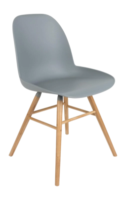 Stoel Zuiver Albert Kuip Chair Light Grey